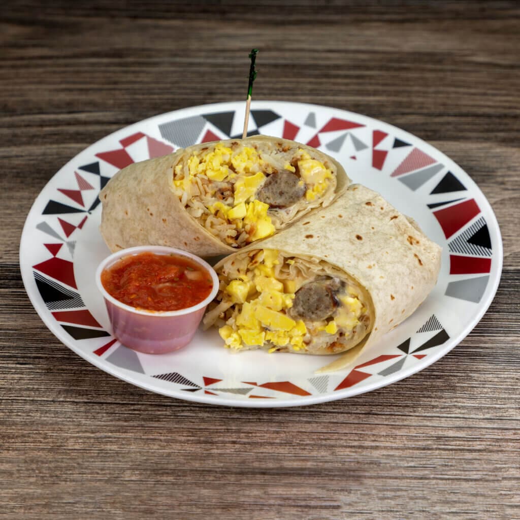 Breakfast Burritos Menu • Gino's Cafe & Sports Bar